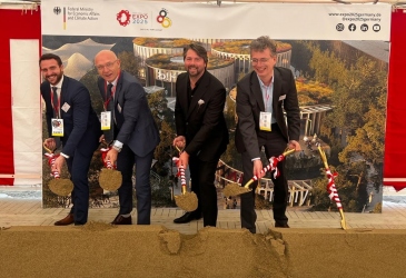 GROUND BREAKING CEREMONY GERMAN PAVILION EXPO2025