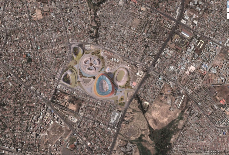 addis national stadium lava masterplan