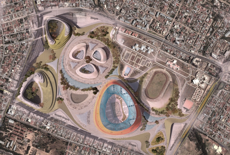 addis national stadium lava masterplan